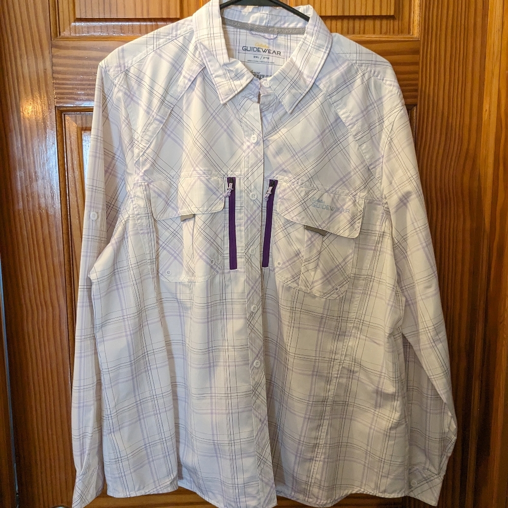 Cabela's, ladies long sleeve guidewear shirt, NEW with tags, sz 2X